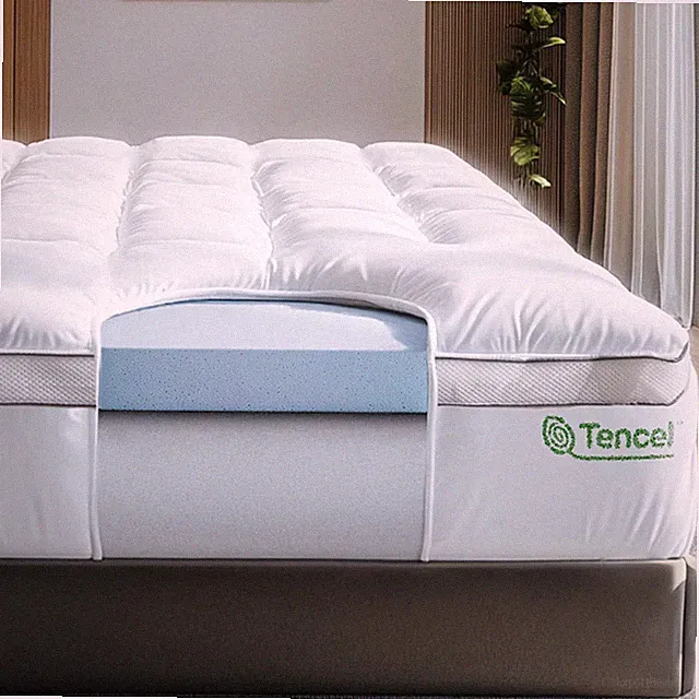Mattress Topper - 4 Inch - CertiPUR-US Certified Gel Memory Foam