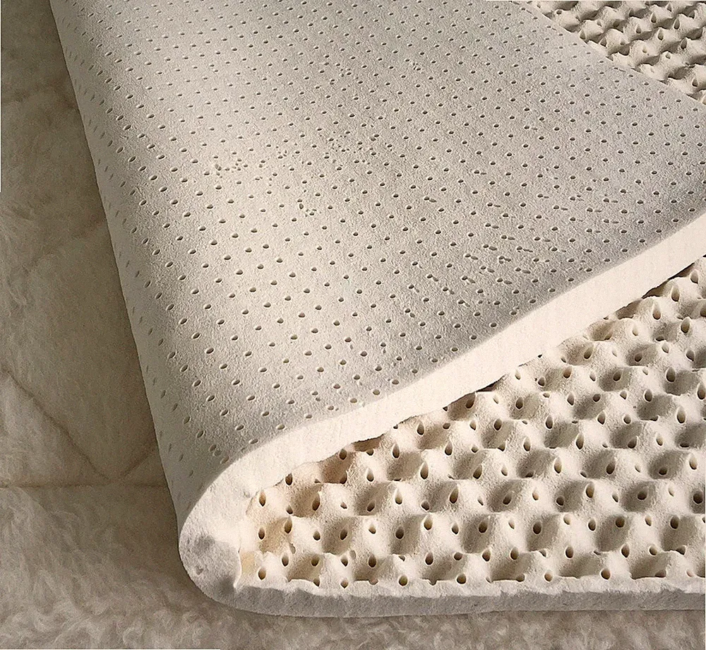 Organic Latex Mattress Topper Queen - Soft Plush, Pressure Relief, Sleeps Cool