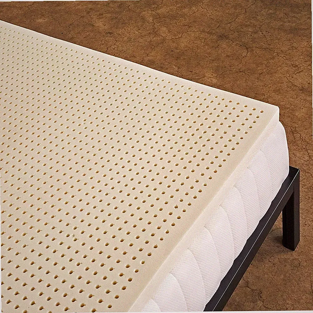 Pure Green 1" Soft Latex Mattress Topper - Twin XL