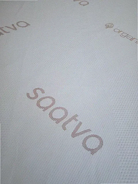 Saatva Natural Latex Foam Organic Cotton Mattress Topper King Size 76” x 80”