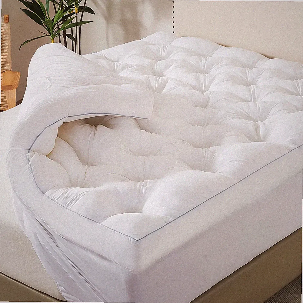 WhatsBedding 5 Inch Memory Foam Mattress Topper Queen Size, Supportive Fluffy Sh